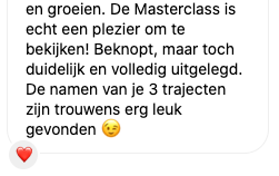 Masterclass VA worden van Ilse Schops
